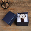 Manufacturer Low Price Black Red Custom Logo Color Flip Top Special Paper Premium Brand Paper Box Watch Packaging Display Box