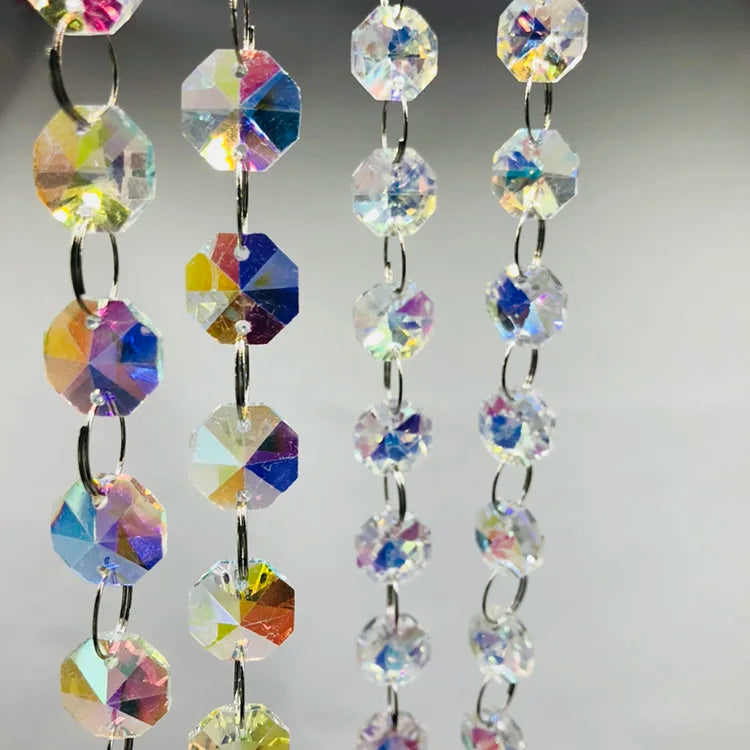 AB Crystal Glass Chandelier Christmas Tree Wedding Garland Chain MH-DS0163