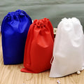Factory Price Non-woven Fabric Bag 30x40cm to 17x24cm Reusable Tote Drawstring Storage Bag Organizer Clothes Shoes Storage Bag