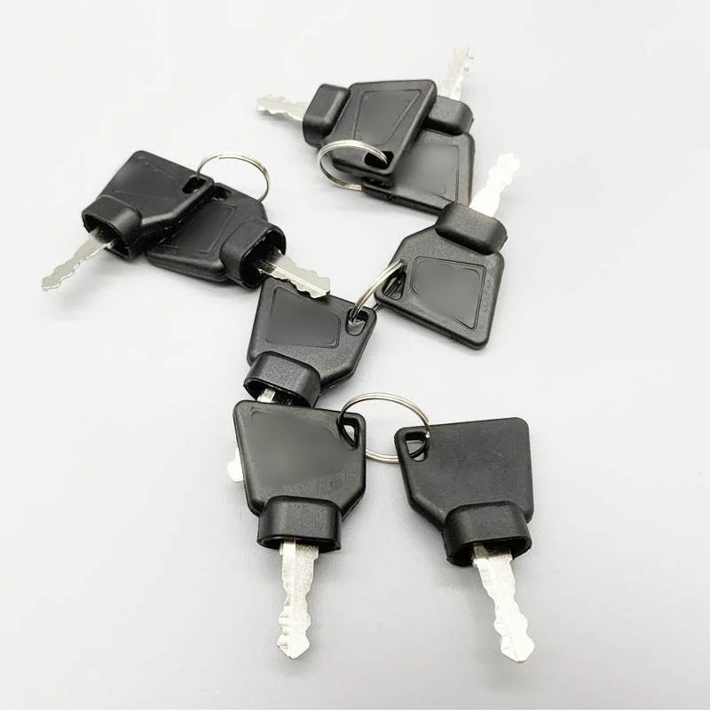 TALUADA Construction Machinery Parts Ignition Key Fuel Tank Cap Key for Excavator