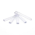 Factory Price Door and Windows Accessories Clear .040"x 1/4"x 2" Plastic Setting Blocks Shower Door Seal Strip Leaks