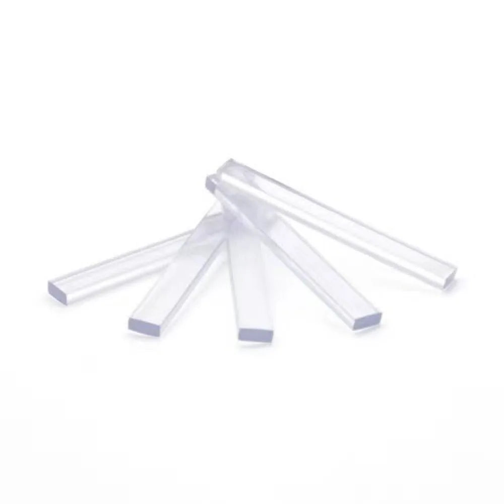 Factory Price Door and Windows Accessories Clear .040"x 1/4"x 2" Plastic Setting Blocks Shower Door Seal Strip Leaks