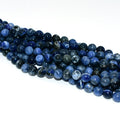 Wholesale 4/6/8/10mm Natural Blue Sodalite Loose Gemstone Beads for DIY Jewelry