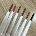 Private Label High Pigment Cosmetics Matte Lipliner Vegan Cruelty Free Waterproof Multifunction Brown Creamy  Lip Liner Pencil