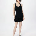 Black Women's Corset Backless Strappy Shrunken Dress Brand Custom Original Development Spring and Summer Style Factory