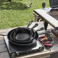 Korean Bbq 14-26cm Nonstick Frying Grill Pan Carbon Steak Cast Iron Skillet Non Stick Frying Pan