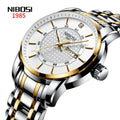 NIBOSI 2381 Wrist Watch Supplier Men Analog Quartz Wristwatch Elegance Watches Stainless Steel Relojes Quartz Watch