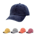 Washed American Retro Face Small Cap Unisex Herringbone Argyle Terry Breathable Waterproof Image Four Seasons Outdoor