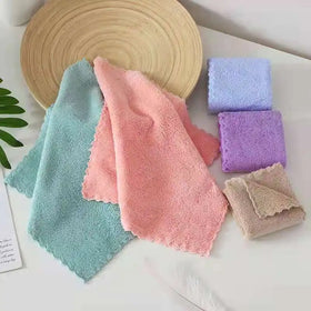 Wholesale Absorbent square Towel Cleaning Cloth Rags Home Cleaning Kitchen Cleaning Dishcloth