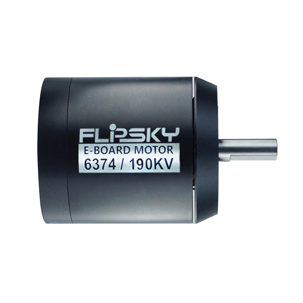 Flipsky 6374 140KV/170KV/190KV 3250W 8mm Round Shaft 10mm D-Shaft Brushless BLDC Belt Motor for Efoil Electric Skateboard
