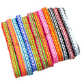 DIY Sewing Vintage Soft Lace Ribbon Lot 13 mm Rolls Flower Embroidery Jacquard Webbing Trims Teeth Edge Cloth Lace for Costume