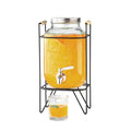 Hot Sales 1 Gallon Juicing Jars Glass Large Drink Dispenser Jug with Spigot