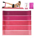 Customizable Logo High Elastic Gym Fitness Band Set Theraband TPE and Latex Hip Loop Resistance Bands for Exercise