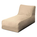 Luxury Foam Filled Lounger Bean Bag L Shape Large Water Resistant Large Lounge  Multiple  Colors Outdoor Lounger  Bean Bag
