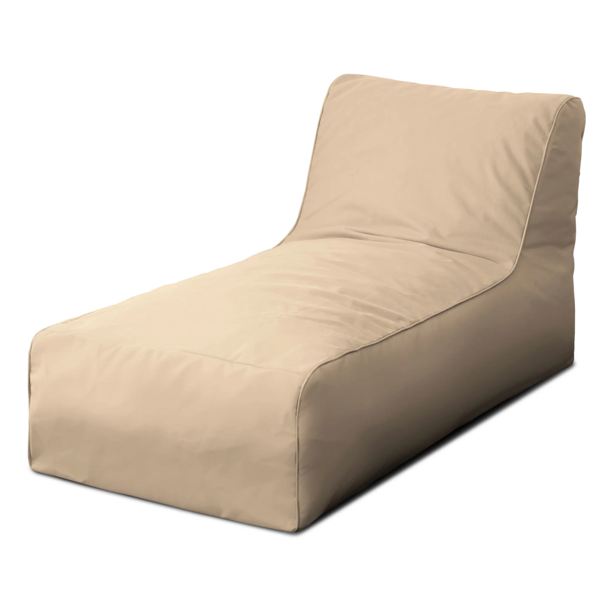 Luxury Foam Filled Lounger Bean Bag L Shape Large Water Resistant Large Lounge  Multiple  Colors Outdoor Lounger  Bean Bag