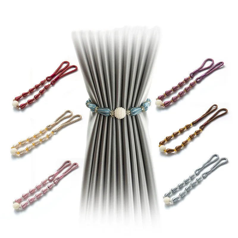 Hot Sale Curtain Binding Tape Rope Straps Curtain Tiebacks Tie Rope Curtain Accessories for Home Decor