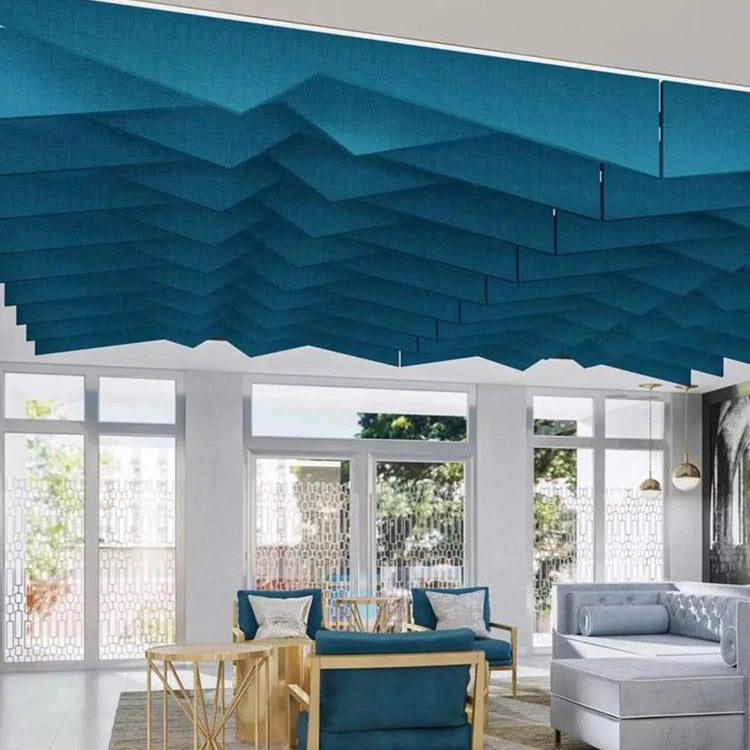 Sound Insulation Acoustic Panel Hanging Ceiling Wall Board with Multi-Function Design 9mm/12mm Thickness Available