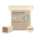 100% Natural Biodegradable Face CleanTowel Tissues Extra Absorbent Makeup Remove Disposable Bamboo Cotton Pads