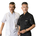 Oem logo Custom Men's Women's Unisex Kitchen Short Sleeve Cooking Baker Restaurant Uniform Cook Uniform Chef Jacket Chef Coat