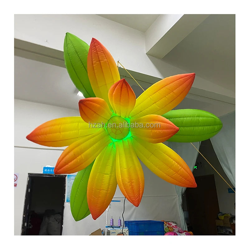 Advertising Light Inflatable Giant Large Hanging Decorative Flower Balloon Toys Inflatable for Decoration