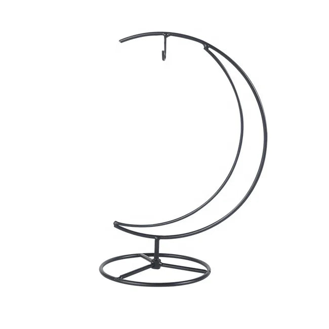 Detachable Metal and Glass Flower Pot Rack for Landscape Bottle Hanging Christmas Decorations Product