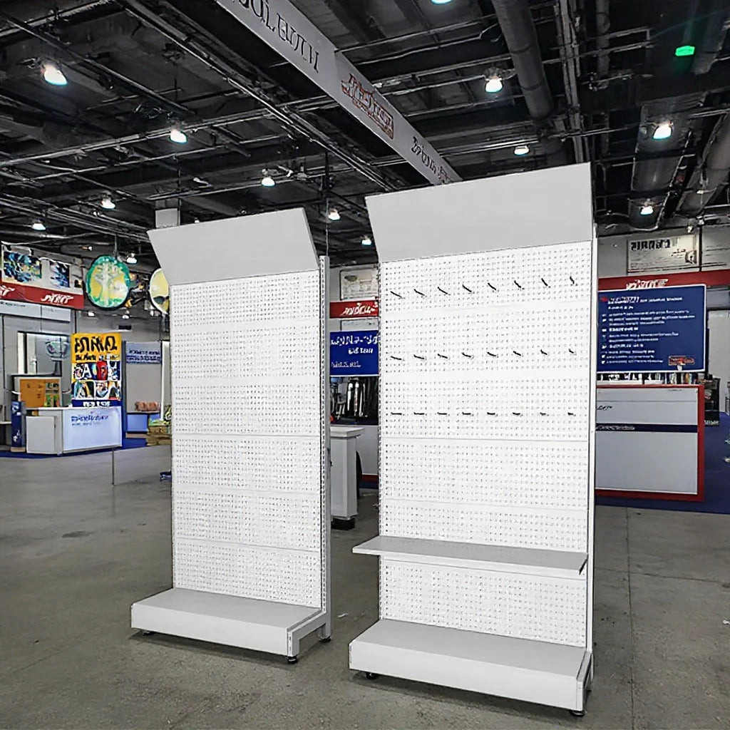 Commercial Trade Show Phone Accessories Hardware Power Tool Product Sports Equipment Metal Hook Pegboard Display Stand Rack