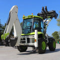 Backhoe Excavator Loader 388 Multi Purpose Towable Wheel Loader Compact Front End Loader 4x4 Diesel EPA/EURO5