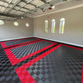 Strength Car Garage Flooring Plastic Modular Interlocking Tiles PP Garage Floor Plastic Tiles