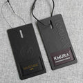 Wholesale Custom Logo Cardboard Paper Tag Garment Accessories Clothing Hangtag Labels with String