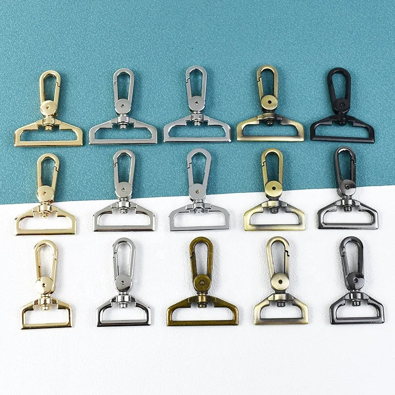 Meetee E6-2 25mm Zinc Alloy  Lobster Buckles Swivel Trigger Clips Clasp Snap Hook for Luggage Pet Dog Collar Lanyard Accessories