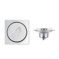 Invisible Concealed Hidden Anti Odor Flexible Foot Pop up Hotel Bathroom Floor Drain