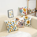 New Towel Embroidered Pillow Cover Ins Pastoral Home Sofa Pillowcases Headboard Cushion Office Waist Cushion Covers
