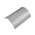 Opal White Curved Bent Glass Lamp Shade Milky White Arc Glass Shade Replacement for Wall Ceiling Pendant Light