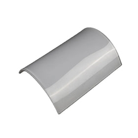 Opal White Curved Bent Glass Lamp Shade Milky White Arc Glass Shade Replacement for Wall Ceiling Pendant Light