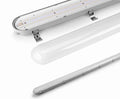 5ft 50W IP65 Waterproof LED Tri-proof Light Aluminum PCB 3/5 Year Warranty Industrial Wet Environments Farm Building Parking CRI