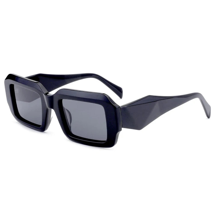Newest Arrival Brand Designer 2023 Sunglasses Men Women Custom Logo UV400 Square Thicken Luxury Acetate Shades Sunglasses