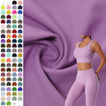 Hot Selling Tricot Single Side Soft Middle Weight 73% Polyester 27% Spandex Knitted Fabric