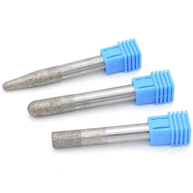 6/8 mm Sintered Stone Router Cutter Taper Stone/diamond/CNC/Engraving Cutter