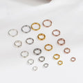 925 Sterling Silver Jump Rings Split Rings Connectors for DIY Jewelry Making Open /Closed Rings Jewelry Findings Accessories