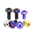 Titanium Bolts Nuts M10 T50 Torx Plum Head Zinc Plated Plain Finish Custom Flange Bolt Motorcycle Car Accessories