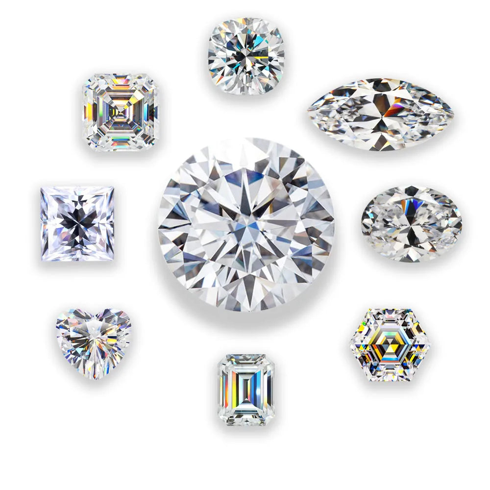 Zheng Yong Factory Direct Wholesale GRA Certified VVS D Color Diamond Gem Stones Loose Moissanite