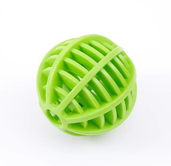 Simple Design Puppy Pet Chew Toy Ball Soft TPR Rubber Tooth Balls Interactive & Movement Accessory for Dogs Made Durable Plastic