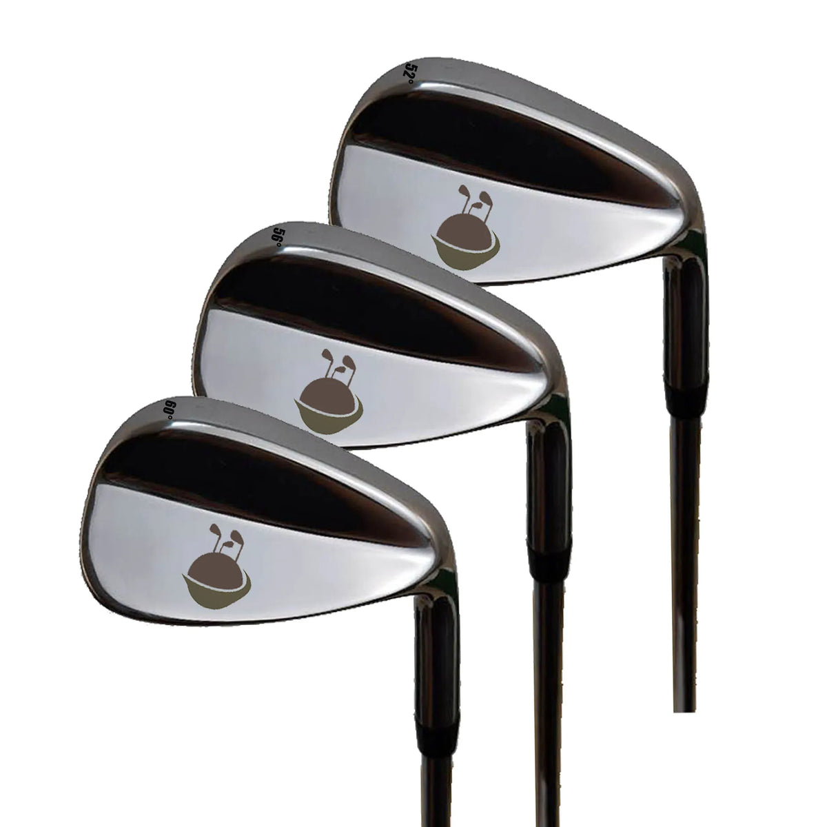 52/56/60 Degree Custom Logo CNC Milled Golf Wedges for Men