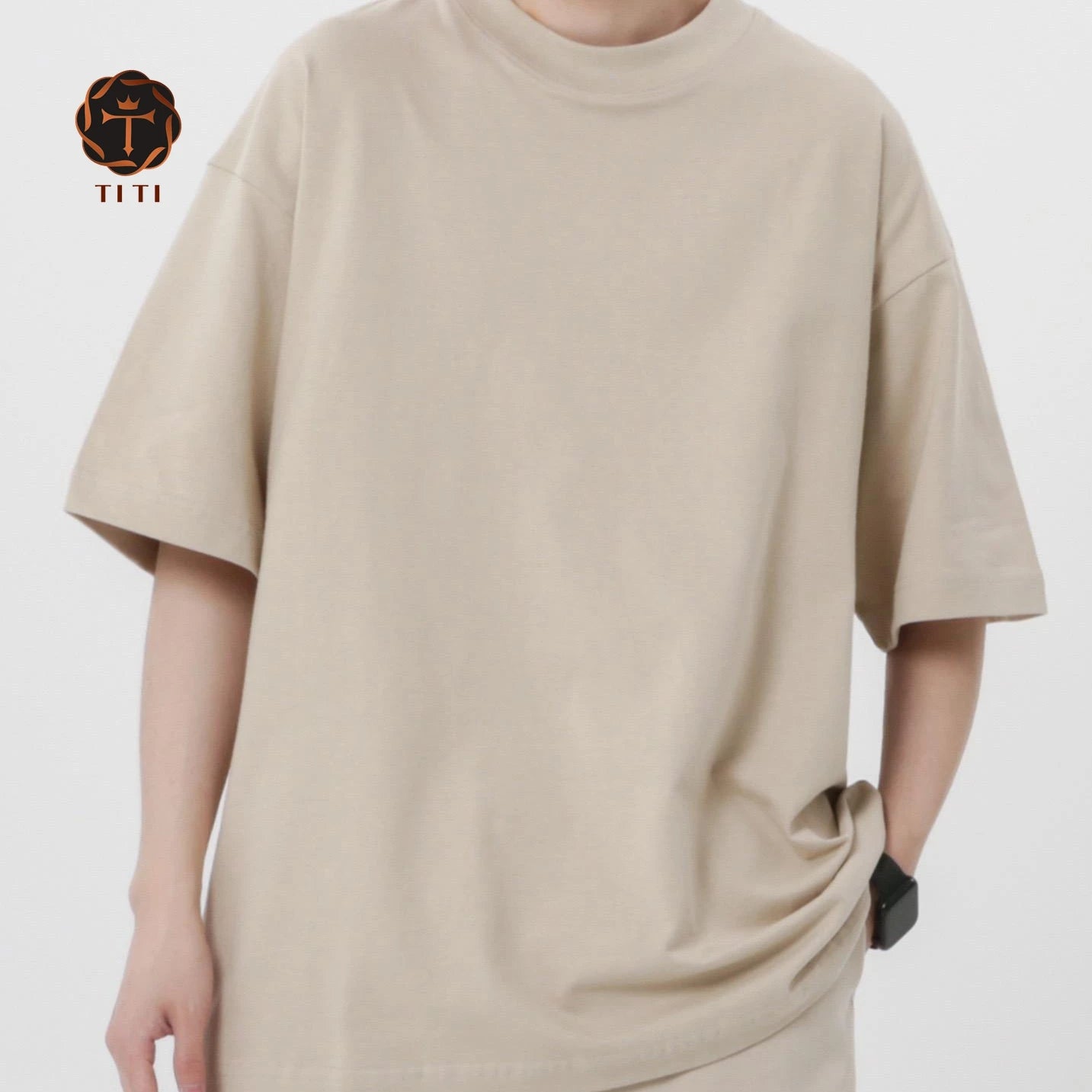 Wholesale Streetwear Blank T Shirt 100% Cotton Custom Logo Men Printing Custom T Shirt Printing Plain Oversized Tshirt