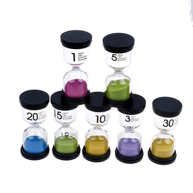 Reihey Hot Sale Hourglass Timer 5 Minutes Sandglass Timer for Kids Games Classroom Kitchen Home Office Decoration