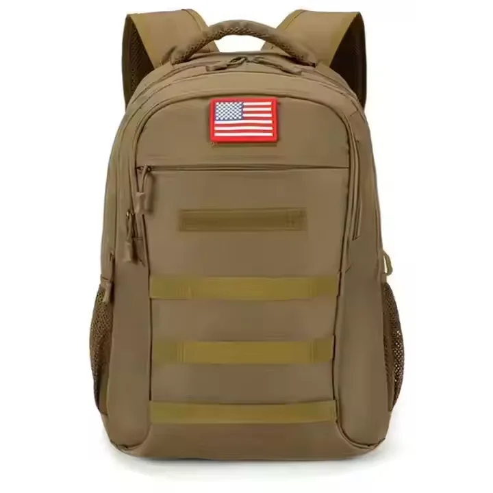 2025 New Nylon Tactical Backpack Trekking Fishing Hunting Bag Hiking Outdoor Backpack with USB Charging Port