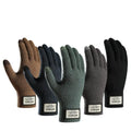 Hot Sell Winter Knitted Touchscreen Gloves Unisex Plush Thermal Gloves Jacquard Magic Gloves Mittens