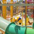 Custom Designed Outdoor Kids Playground Equipment Fiberglass Water Slide