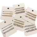 3pcs/set Crystal Hair Pins With Diamond Glinting Bobby Rhinestone Hair Pins for Women Girls