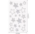 Bling Crystal Rhinestone Silver Star Stickers Christmas Star Stickers Star Crystal Car Stickers